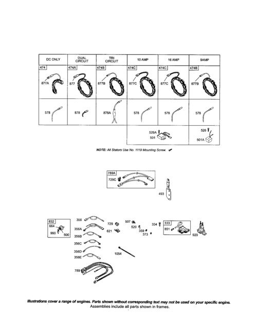 Product picture Briggs & Stratton 6-Pin Wiring Harness Diagram